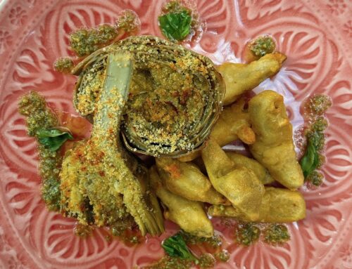 Carciofi gratinati e in pastella